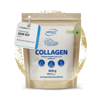 500 g Kollagen Pulver Typ 1 2 3