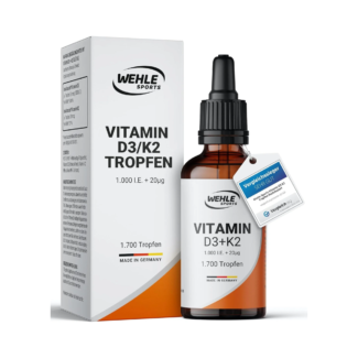 50ml Vitamin D3 K2 Tropfen hochdosiert