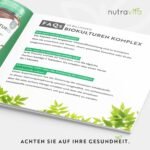 Bio Cultures Komplex 60 Kapseln – 40 Mrd. KBE Pro Tagesdosis – 15 Bakterienstämme – Veganes Probiotikum – Nutravita