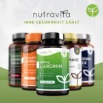 L-Arginin 4800mg Tabletten – Hochdosierte L-Arginin Tabletten aus Fermentation – 365 Tabletten für 2 Monate – Nutravita