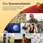 Vitamin D3 2000 I.E. 400 Tabletten – Hochdosiert – Vegetarisch – 1 Jahresvorrat – Nutravita