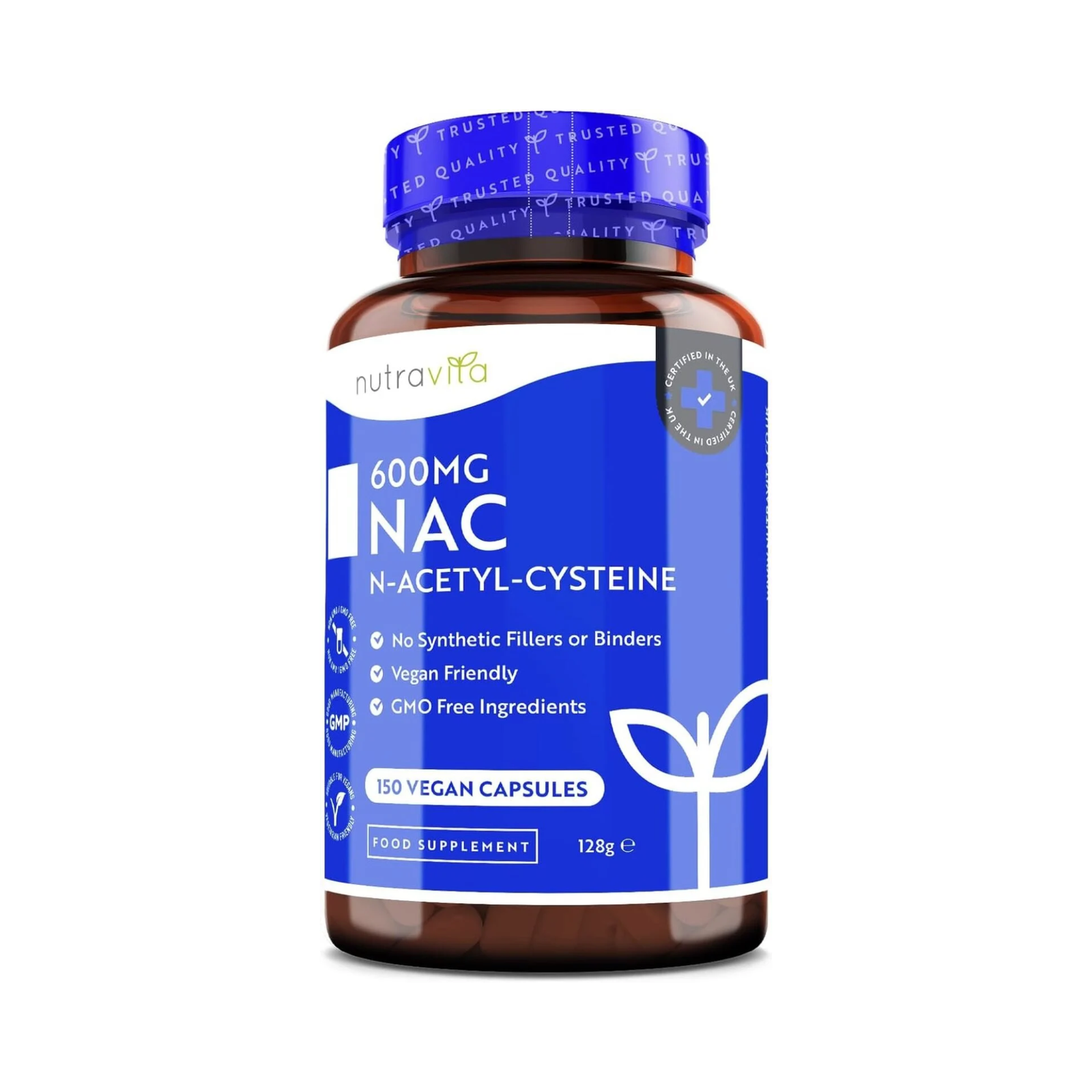 NAC N-Acetyl-Cystein 600 mg 150 Kapseln NAC N-Acetyl-Cystein 600 mg 150 Kapseln