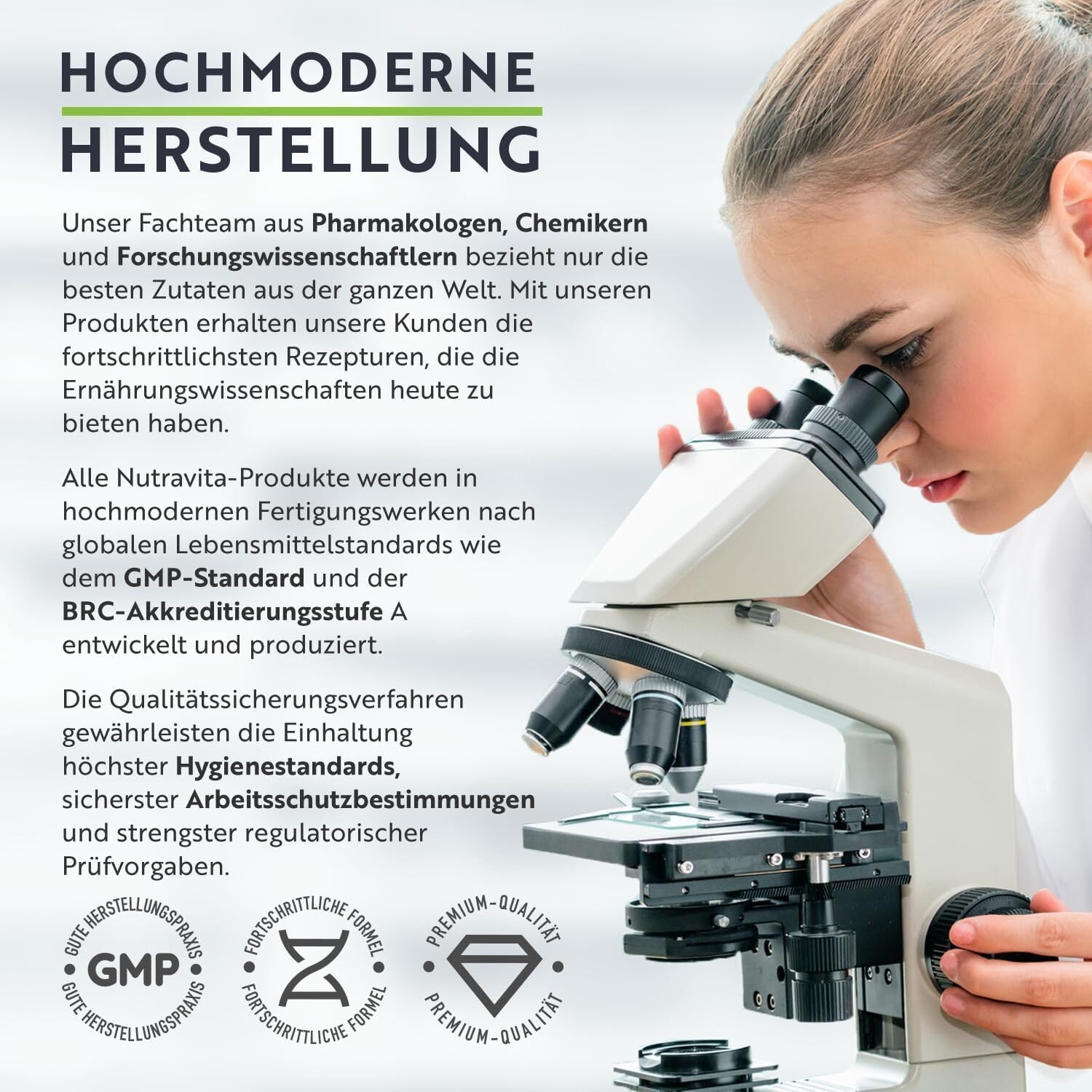 Bio Cultures Komplex 60 Kapseln – 40 Mrd. KBE Pro Tagesdosis – 15 Bakterienstämme – Veganes Probiotikum – Nutravita