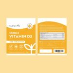 Vitamin D3 2000 I.E. 400 Tabletten – Hochdosiert – Vegetarisch – 1 Jahresvorrat – Nutravita