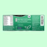 Probiotika 60 Milliarden KBE aus 21 Kulturen – Mit Lactospore® & Inulin – 60 Vegane Kapseln – 1 Monatsvorrat