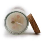 Magic Spell Candle Love – Kerze für Liebe & Manifestation mit Duft und Edelsteinen, 20x5 cm – Honigbee Magic Spell Candle Love – Kerze für Liebe & Manifestation mit Duft und Edelsteinen, 20x5 cm