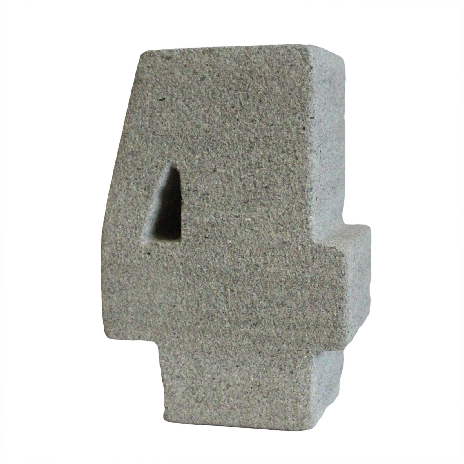 bG9jYWw6Ly9tZWRpYS85Si9BRC82MFIzMEMxRzZHUzNBRDlKLzc0NzU4N2Q0LmpwZWc.jpg Granit Kerzenhalter Nummer 4 – Dekorativer Zahlen Kerzenhalter aus Stein für Geburtstag und Tischdekoration