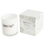 Duftkerze Provence Sojawachs Glas – Premium Votivkerze mit Deckel 9.5x9.5 cm