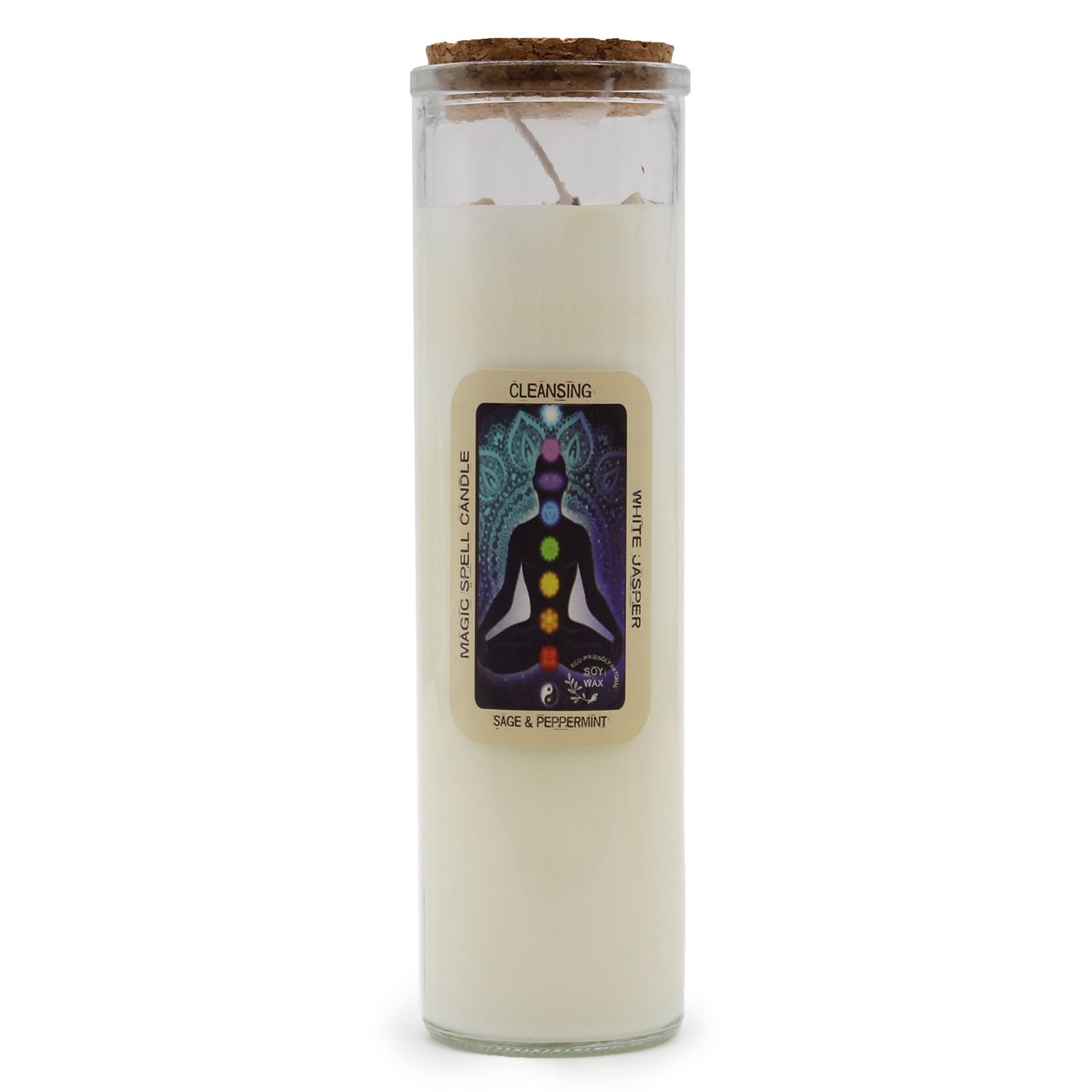 Magic Spell Candle Cleansing – Spirituelle Duftkerze zur Reinigung & Energieklärung im Glas 20x5 cm