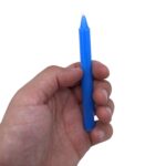 Chakra Kerzen Set Blau Halschakra – 12er Manifestationskerzen für Meditation & Energiearbeit