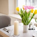 Stumpenkerze Elfenbein 50x100mm – Klassische Deko Kerze kompakt elegant hochwertig für Zuhause ca. 20–30h Brenndauer