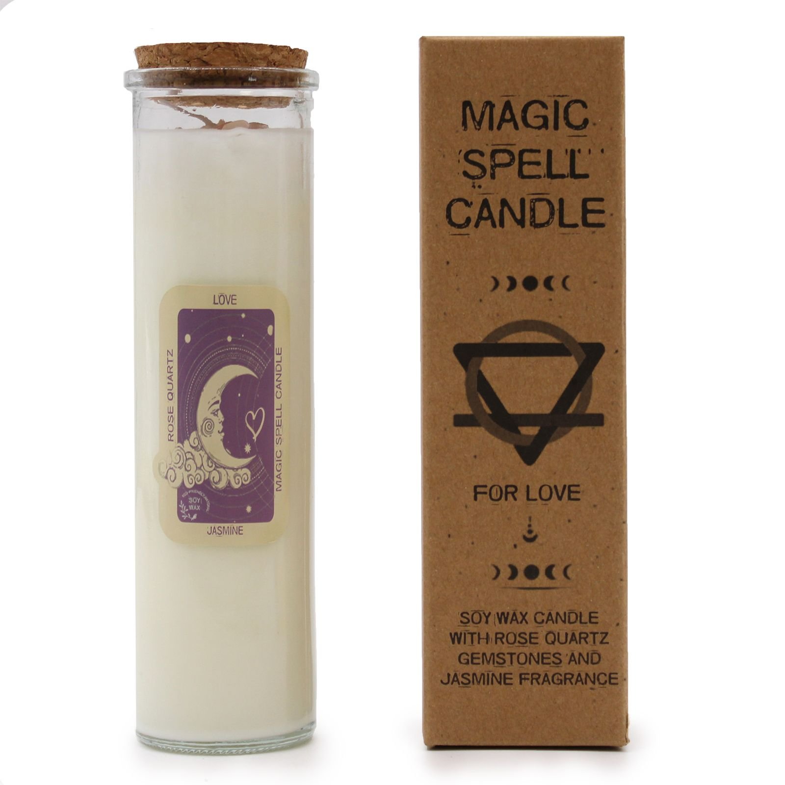 bG9jYWw6Ly9tZWRpYS8xUy80RS82MFIzMEMxRzZSU0s0RTFTL2NiMTQ3N2UyLmpwZWc.jpg Magic Spell Candle Love – Kerze für Liebe & Manifestation mit Duft und Edelsteinen, 20x5 cm
