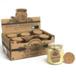 Mystic Musk Duftkerze im Glas – Sojawachs Kerze mit Korkdeckel und warmem Duft, 7.5×5.5×5.5 cm, 0.20 kg – Honigbee Mystic Musk Duftkerze im Glas – Sojawachs Kerze mit Korkdeckel und warmem Duft, 7.5×5.5×5.5 cm, 0.20 kg