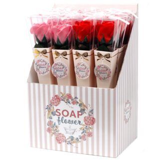 Seifenblume Rose Geschenk einzeln 55g