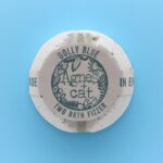 Badebombe Blaue Entspannung 210g – Sprudelnde Wellness Badekugel mit beruhigendem Duft für entspannte Momente