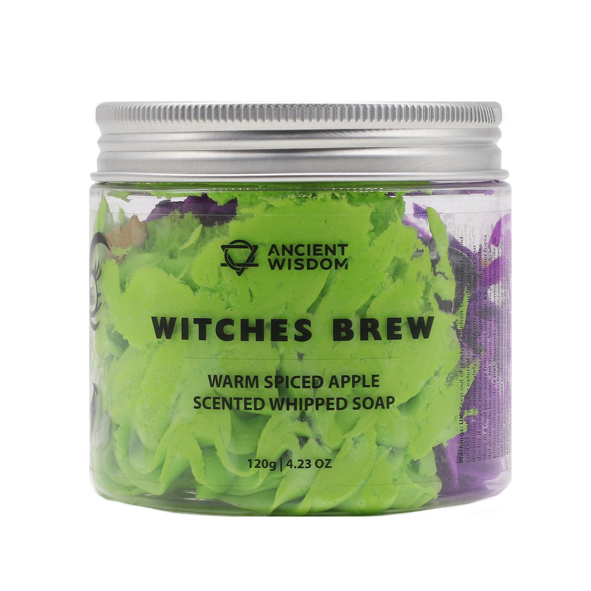 Duschseife Whipped Soap Witches Brew Lila & Grün