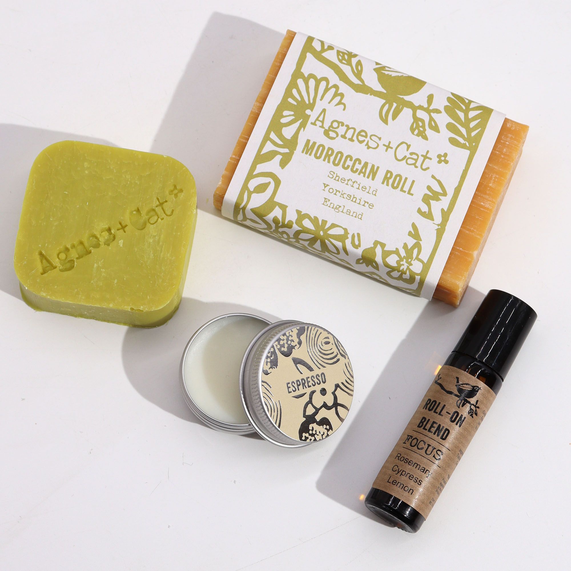 Agnes + Cat Wellness Geschenkset Moroccan Morning Braun – Spa Geschenkbox