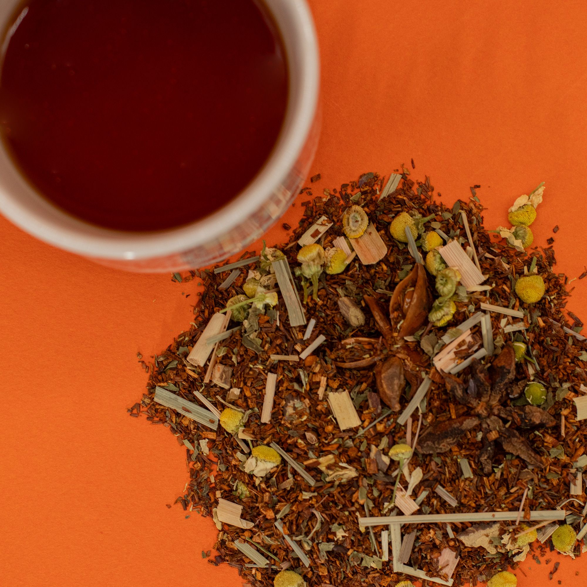 Bio Rooibos Verdauungstee 60 g – Rooibos mit Kamille & Minze