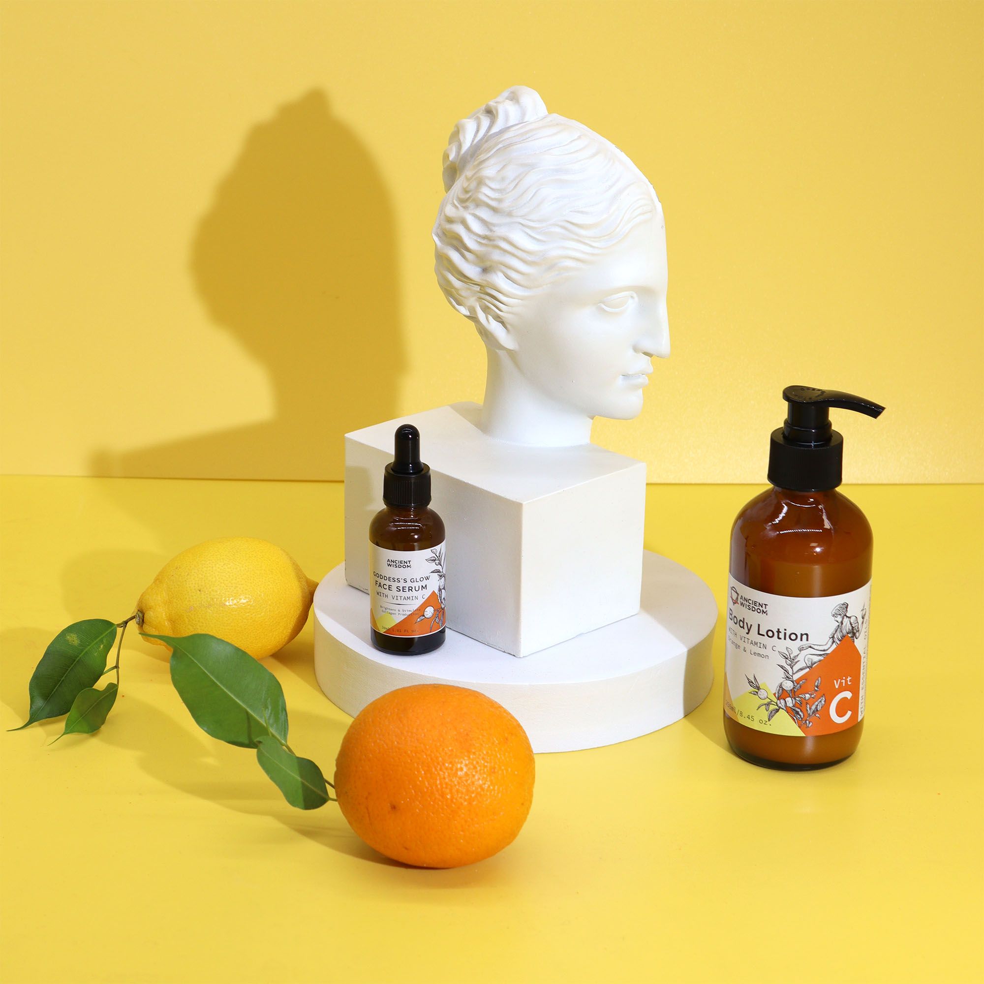 Vitamin C Body Lotion Orange Lemon Körperlotion Feuchtigkeitspflege 250 ml
