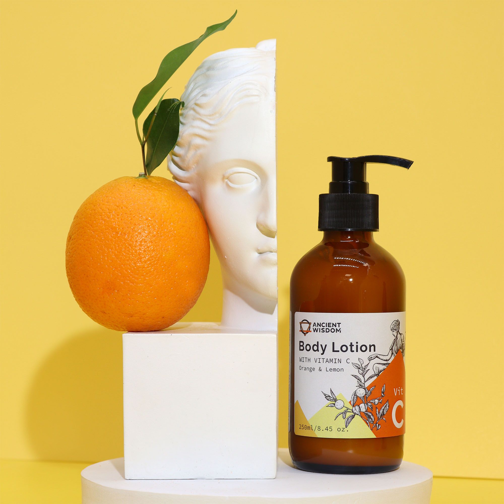 Vitamin C Body Lotion Orange Lemon Körperlotion Feuchtigkeitspflege 250 ml