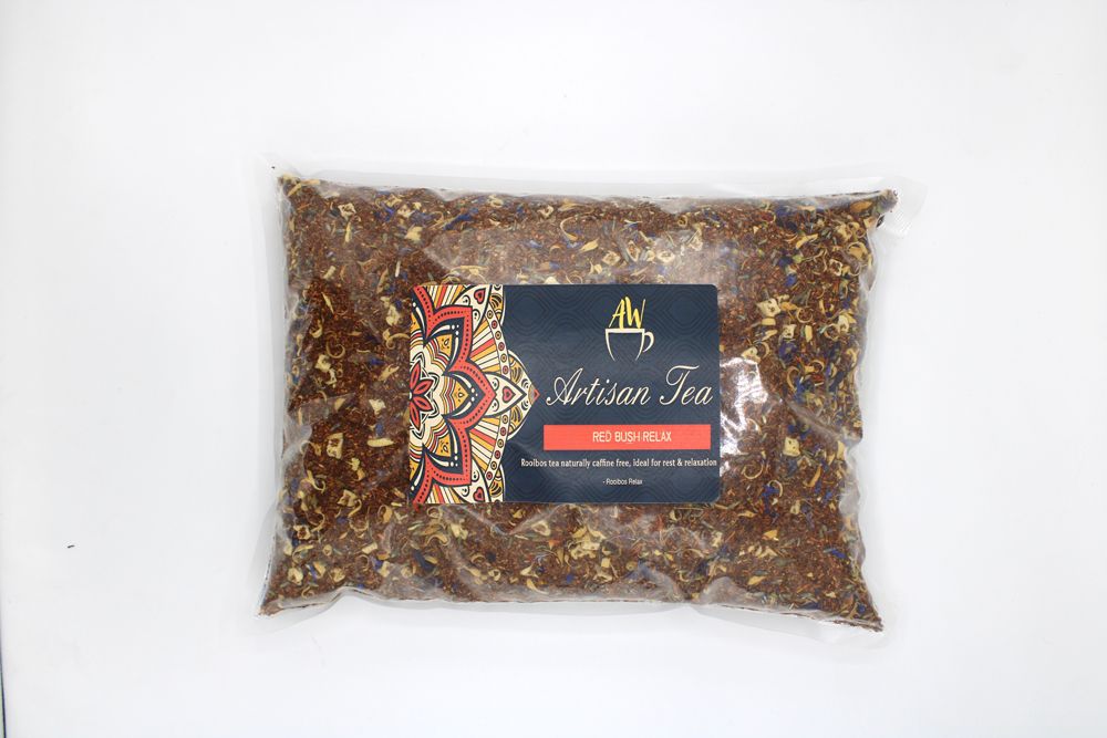 Rooibos Tee mit Lavendel 1 kg – Loser Rooibostee mit Apfel & Orangenblüten