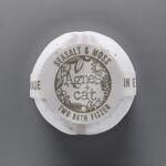 Badebombe Meersalz & Moos 210g – Handgemachte Badebombe mit Frischem Duft