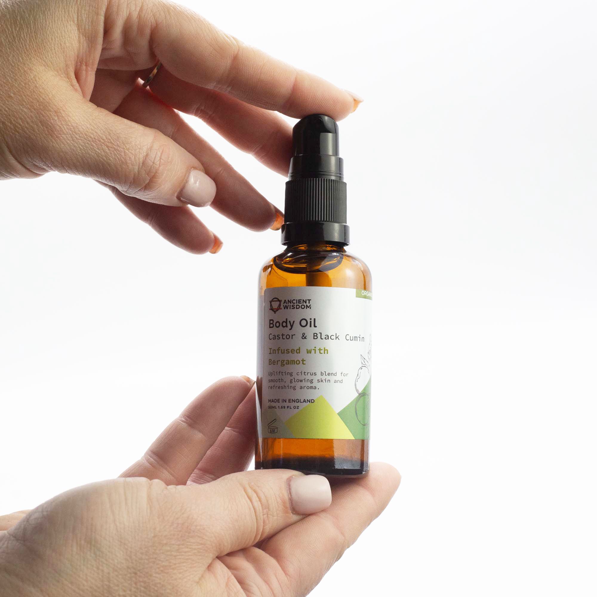 Bio Körperöl Rosmarin Weihrauch 50 ml Massageöl Hautpflege Naturkosmetik