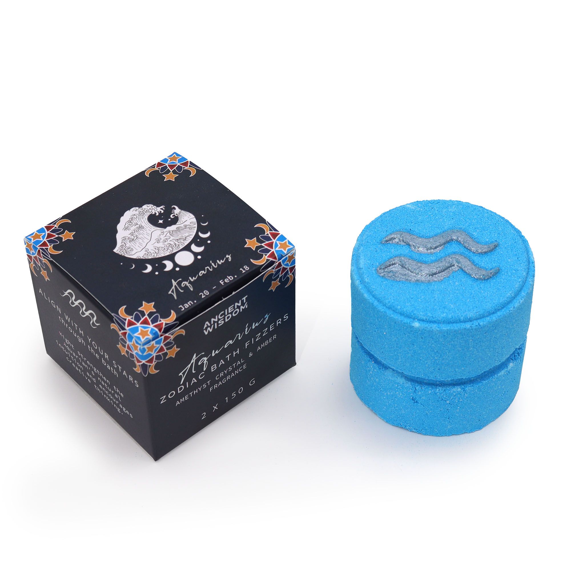 Badebomben Set Wassermann Blau