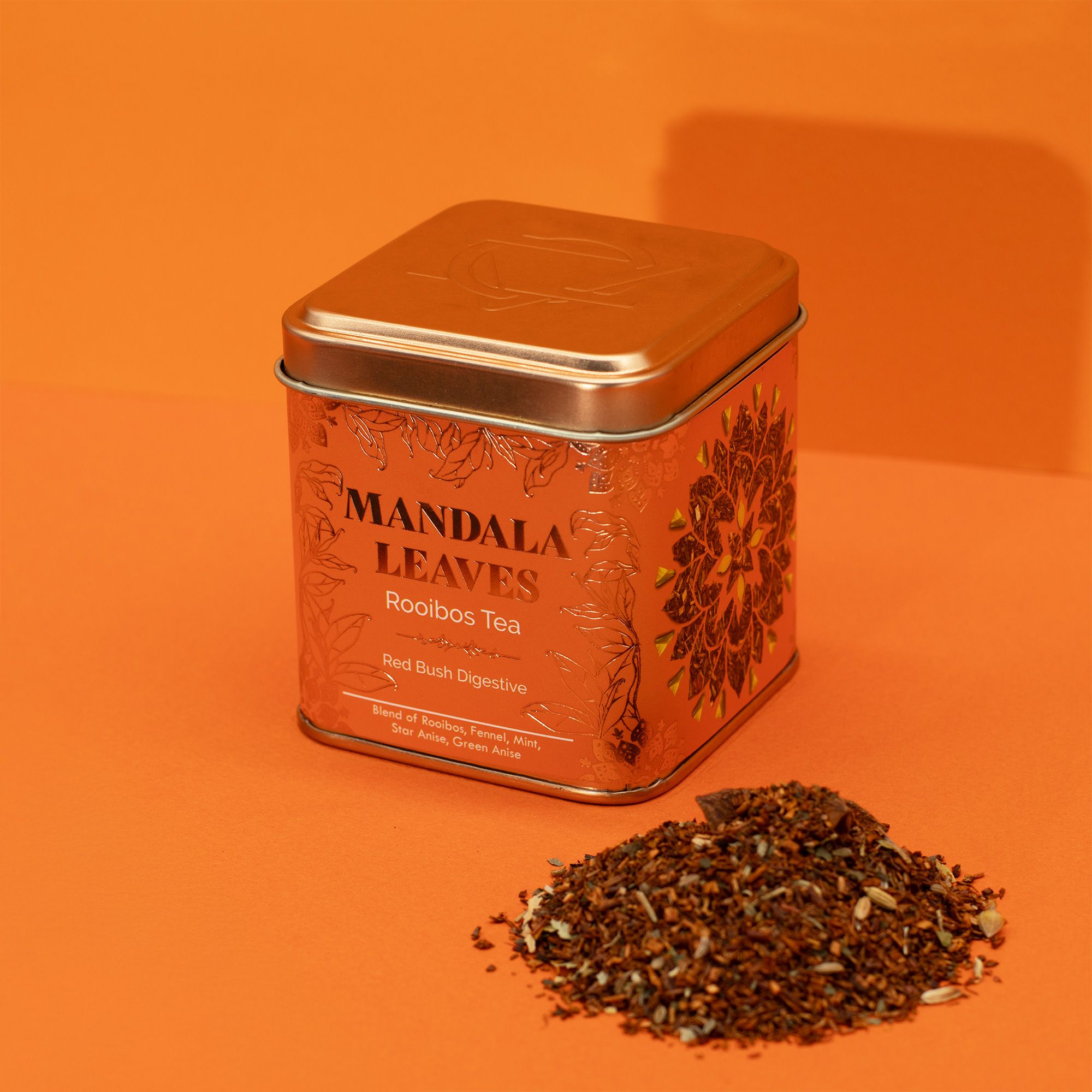 Rooibos Verdauungstee 50 g – Rooibos Tee mit Fenchel & Minze