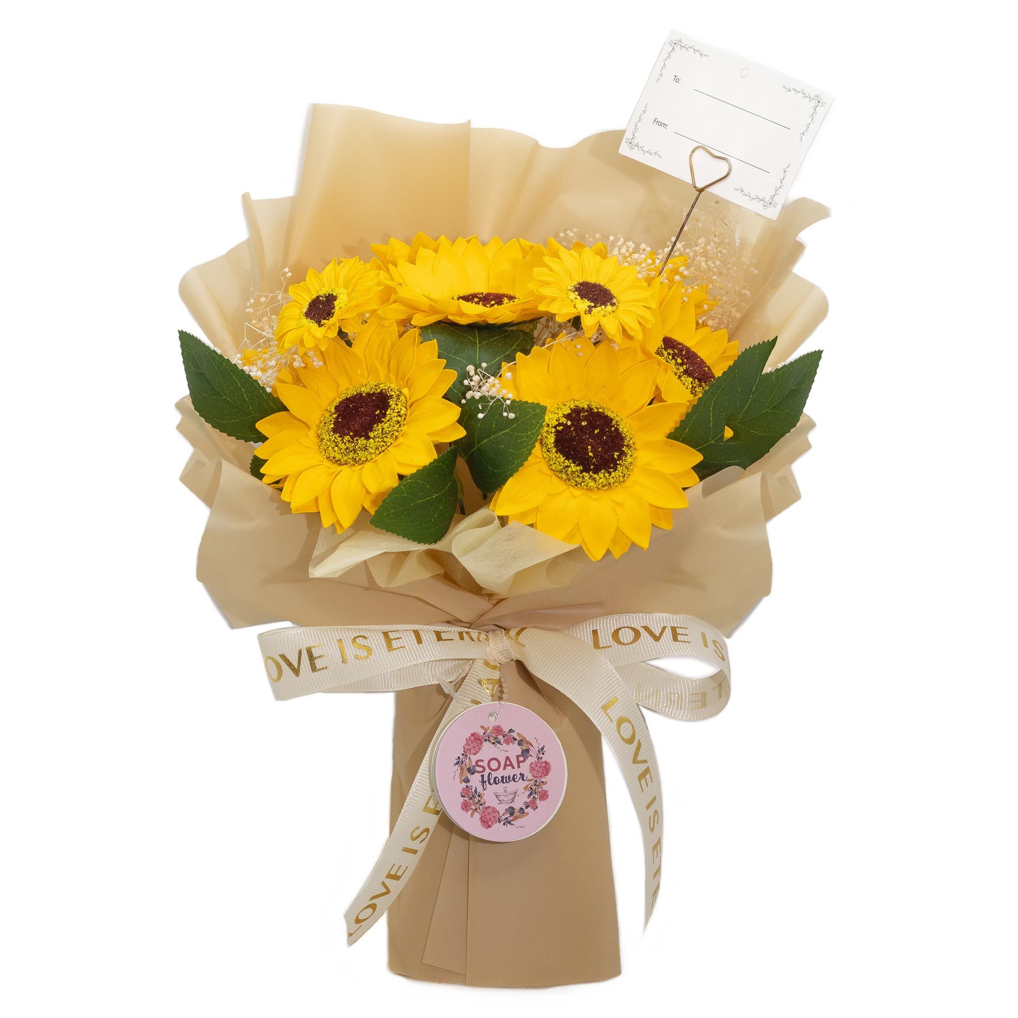 Seifenblumen Sonnenblumenstrauß Seifenblumen Sonnenblumenstrauß