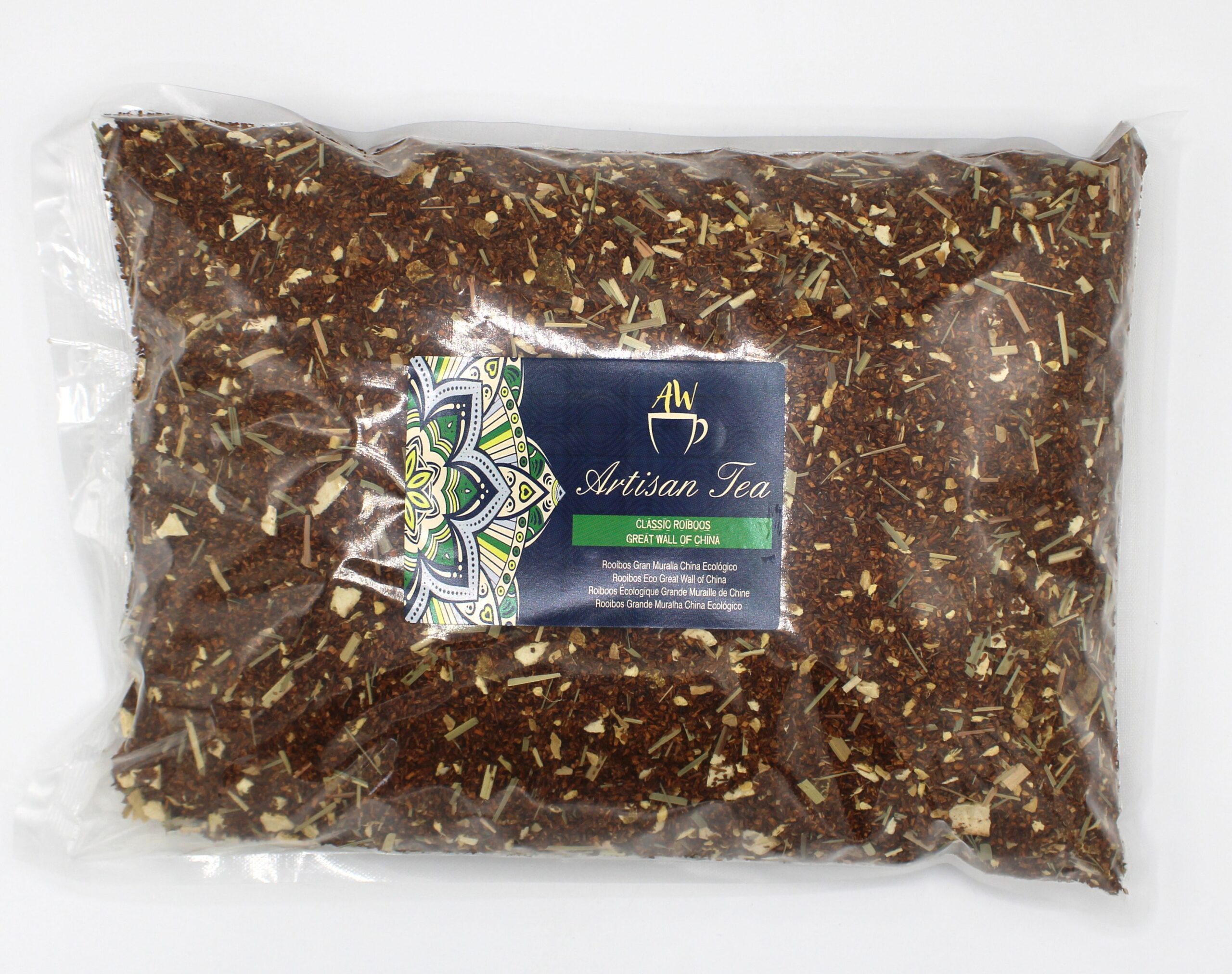 Bio Rooibos Tee Orange Ingwer 1 kg – Rooibos mit Zitronengras