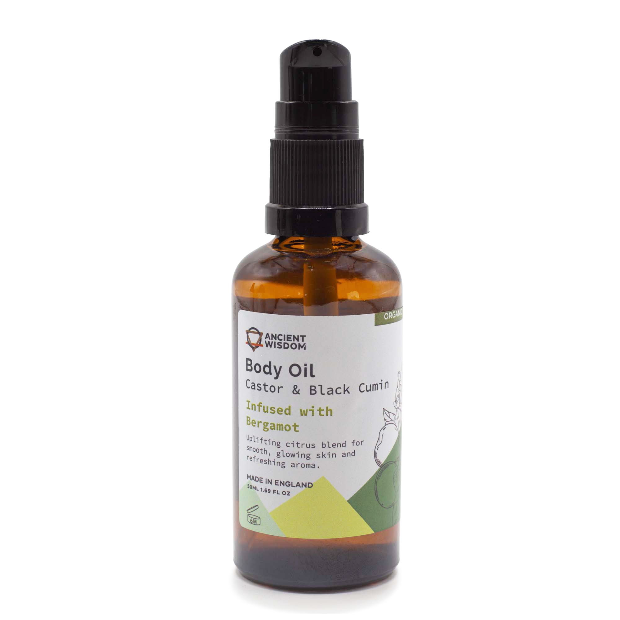 Bio Körperöl Bergamotte 50 ml Massageöl