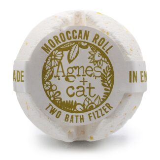 Badebombe Moroccan Roll Weiß Gold