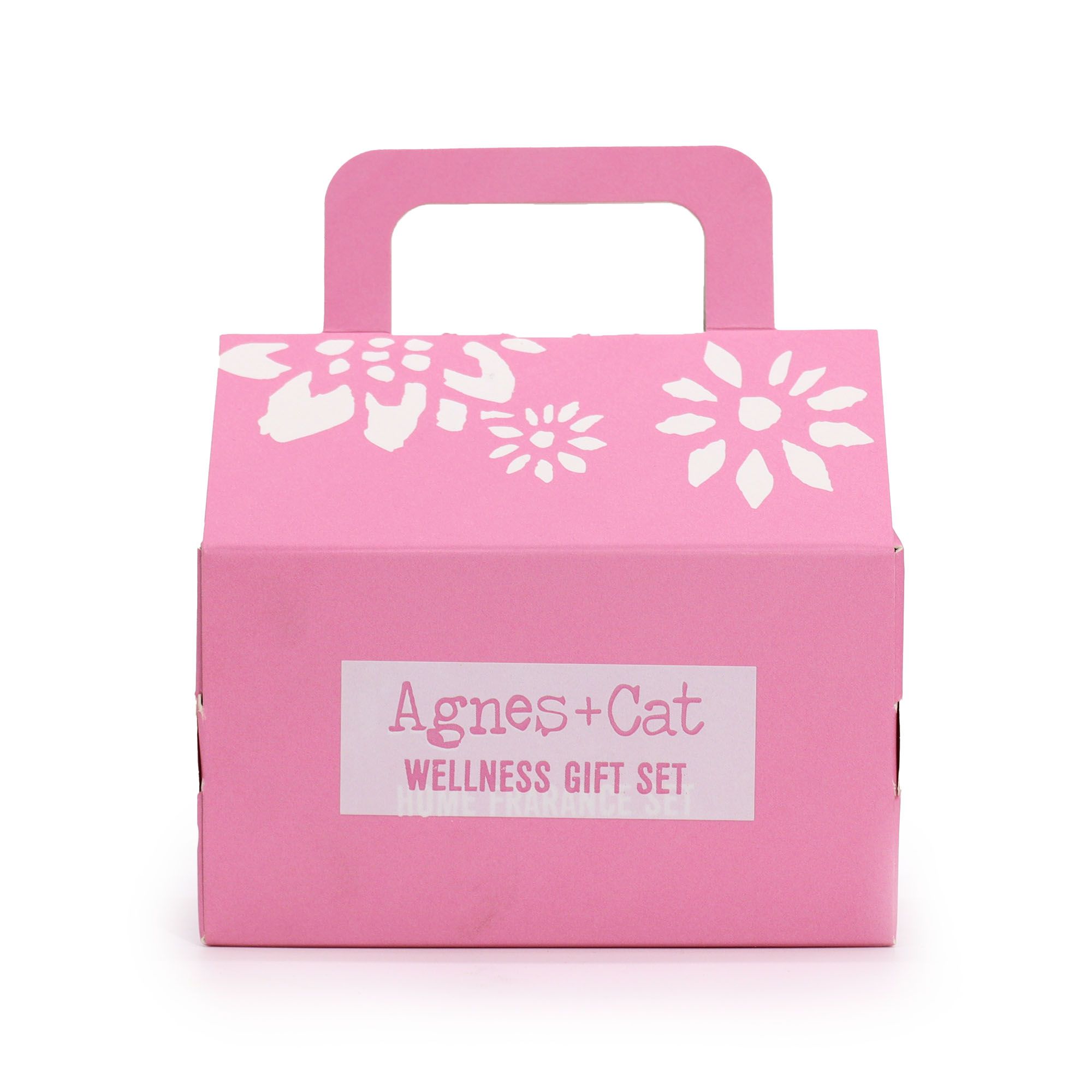 Agnes + Cat Wellness Geschenkset Bloom & Bliss Rosa – Spa Geschenkbox