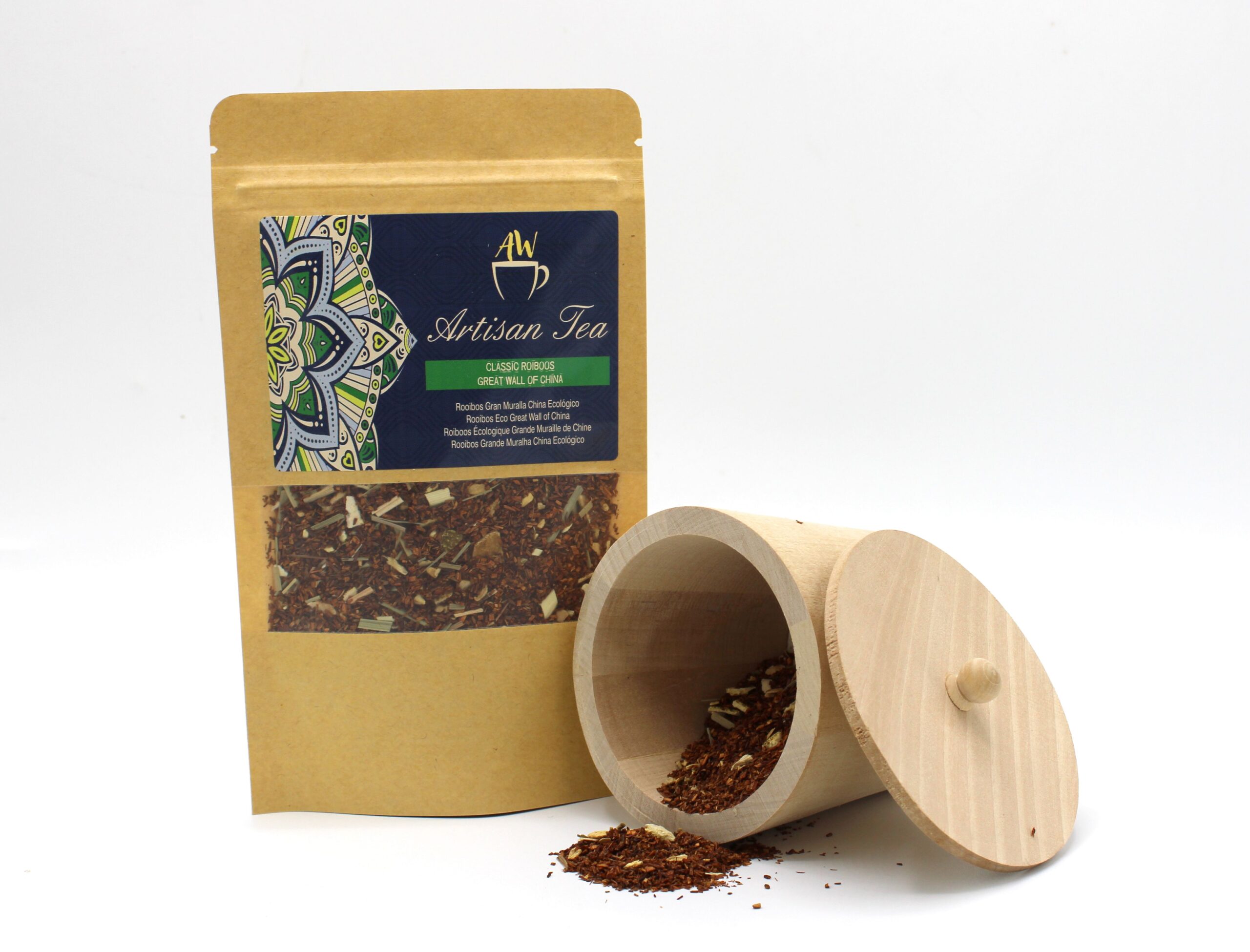 BIO Rooibos Tee Orange Ingwer 50 g – Rooibos Tee mit Orange & Zitronengras