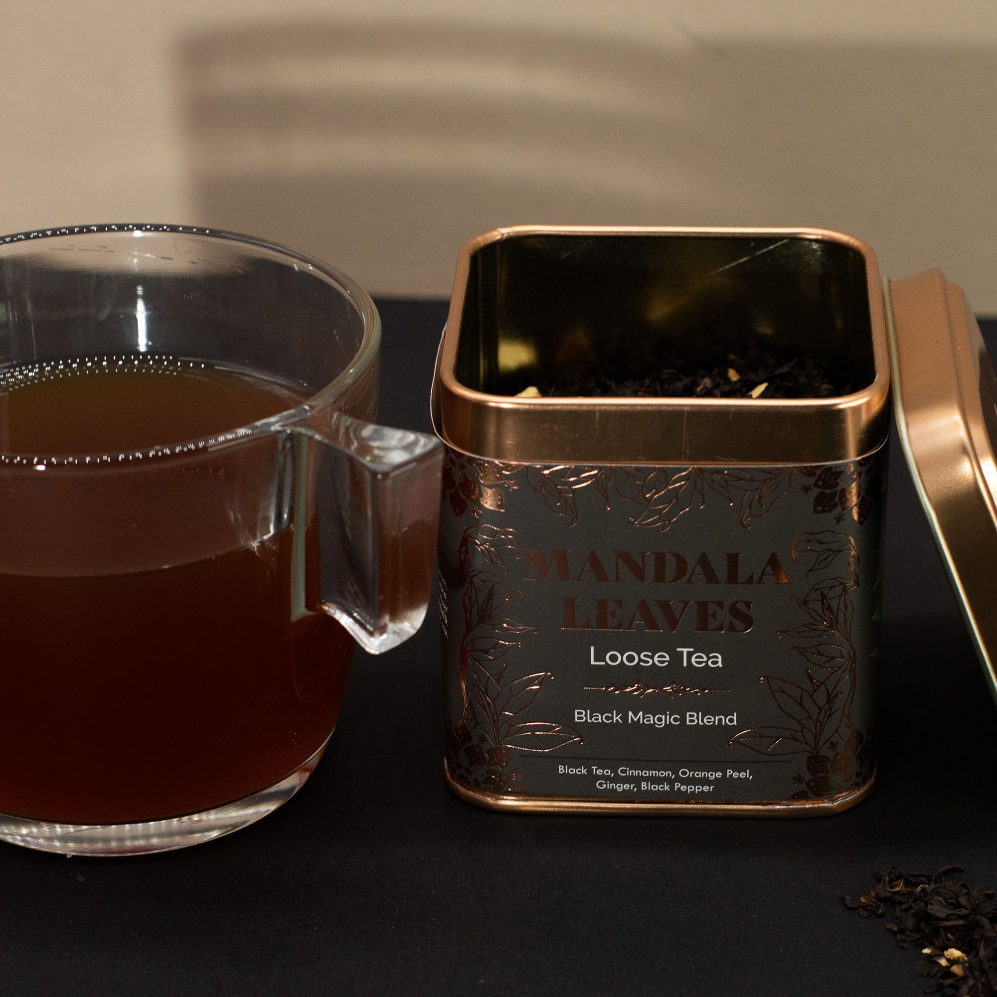 Schwarzer Gewürztee 50 g – Black Tea mit Zimt, Ingwer & Kardamom