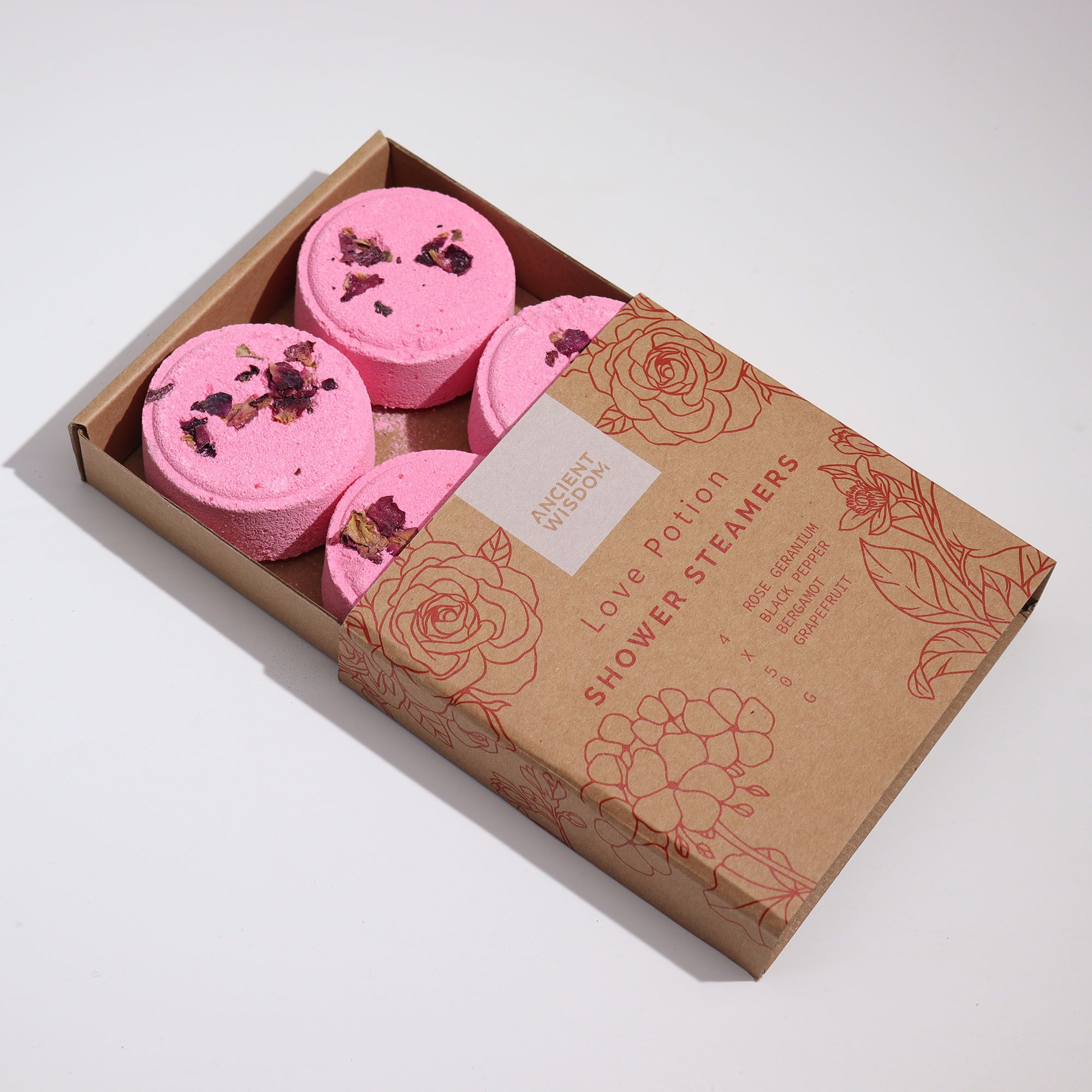 bG9jYWw6Ly9tZWRpYS8xRy84RC82MFIzMEMxRzZXVDM4RDFHLzQ2MmZhZTAwLmpwZWc.jpg Duschdampfer Set Liebestrank Rosa – Aromatherapie mit Rose und Bergamotte