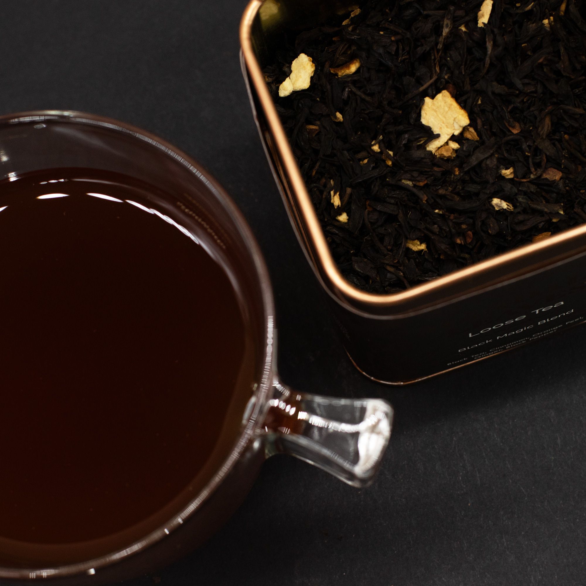 Schwarzer Gewürztee 50 g – Black Tea mit Zimt, Ingwer & Kardamom