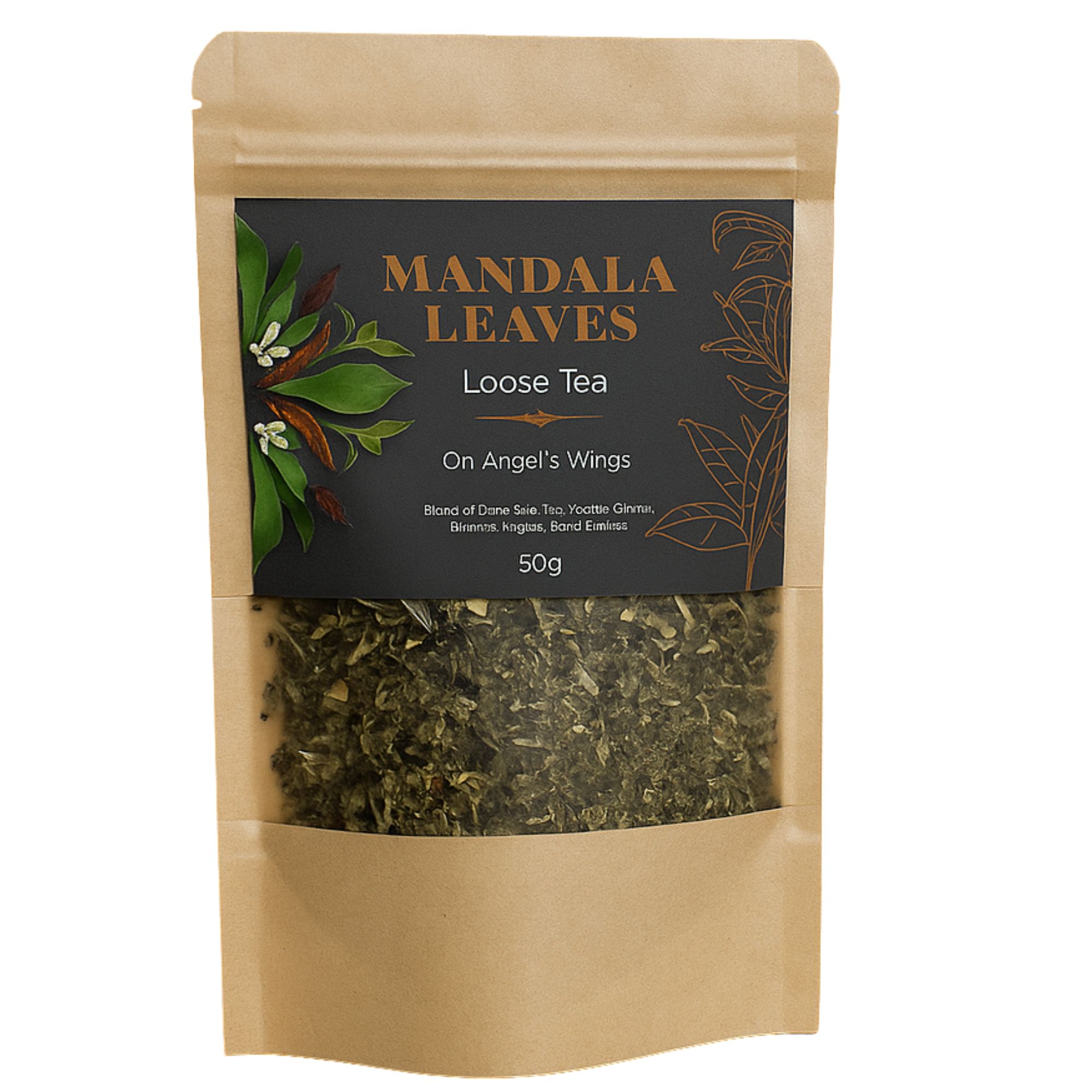 Pu Erh Tee On Angels Wings 50 g – Loser Pu Erh Tee mit Mate & Beeren