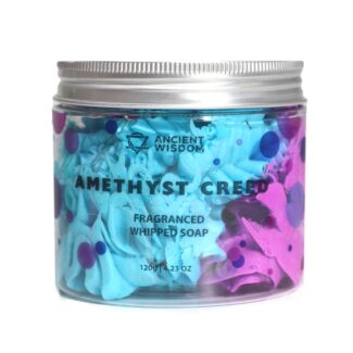 Duschseife Whipped Soap Amethyst Creed Blau & Lila