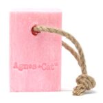 Seife mit Kordel Japanische Blüte Rosa 150g – Handseife zum Aufhängen