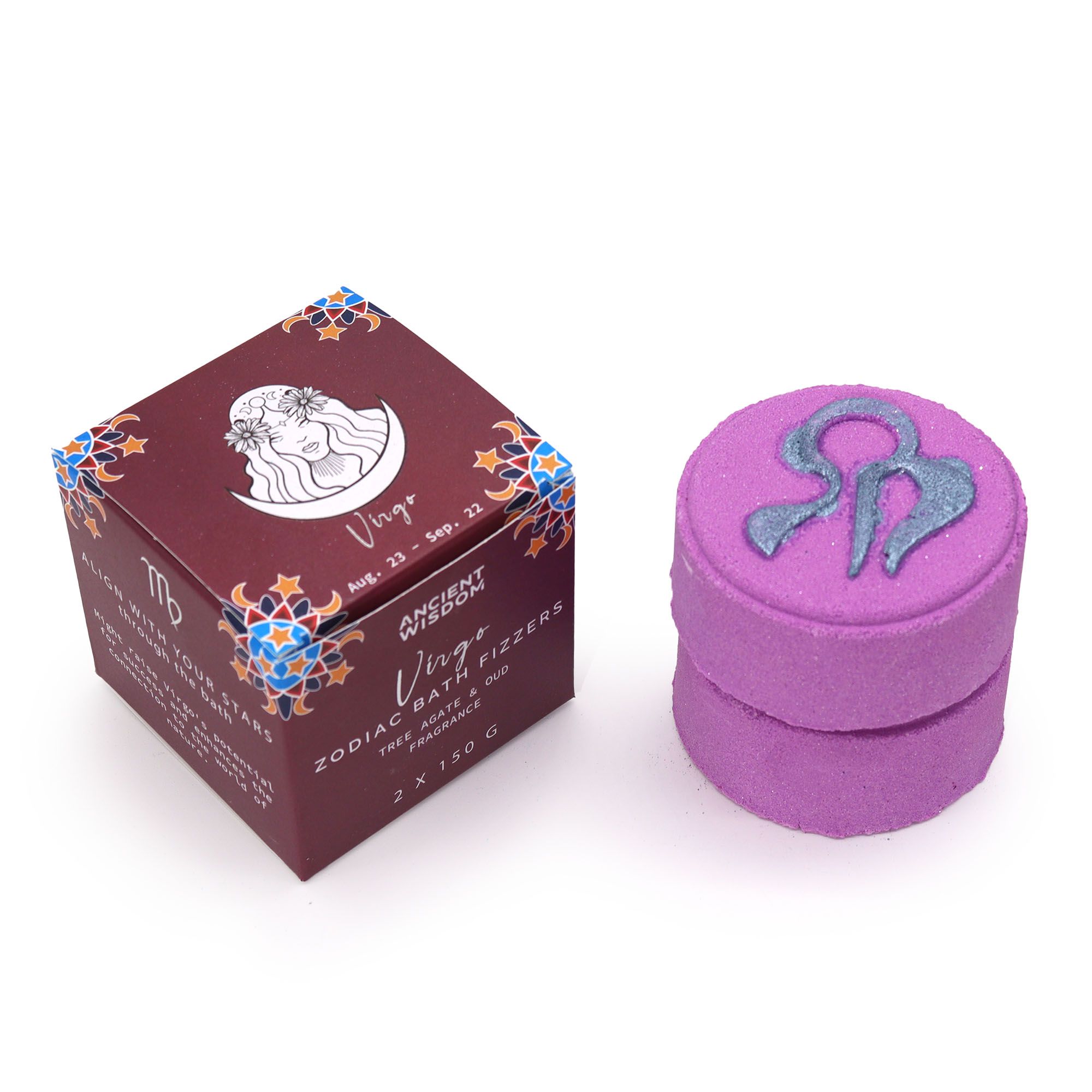 Badebomben Set Jungfrau Lila Badebomben Set Jungfrau Lila