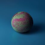 Badebomben Set Rhabarber Grün & Pink 3 x 180 g – Fruchtige Badekugeln