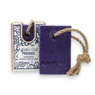 Seife mit Kordel Provence Lila