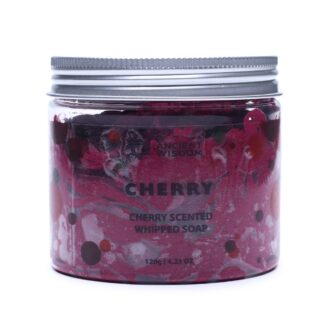 Duschseife Whipped Soap Kirsche Dunkelrot