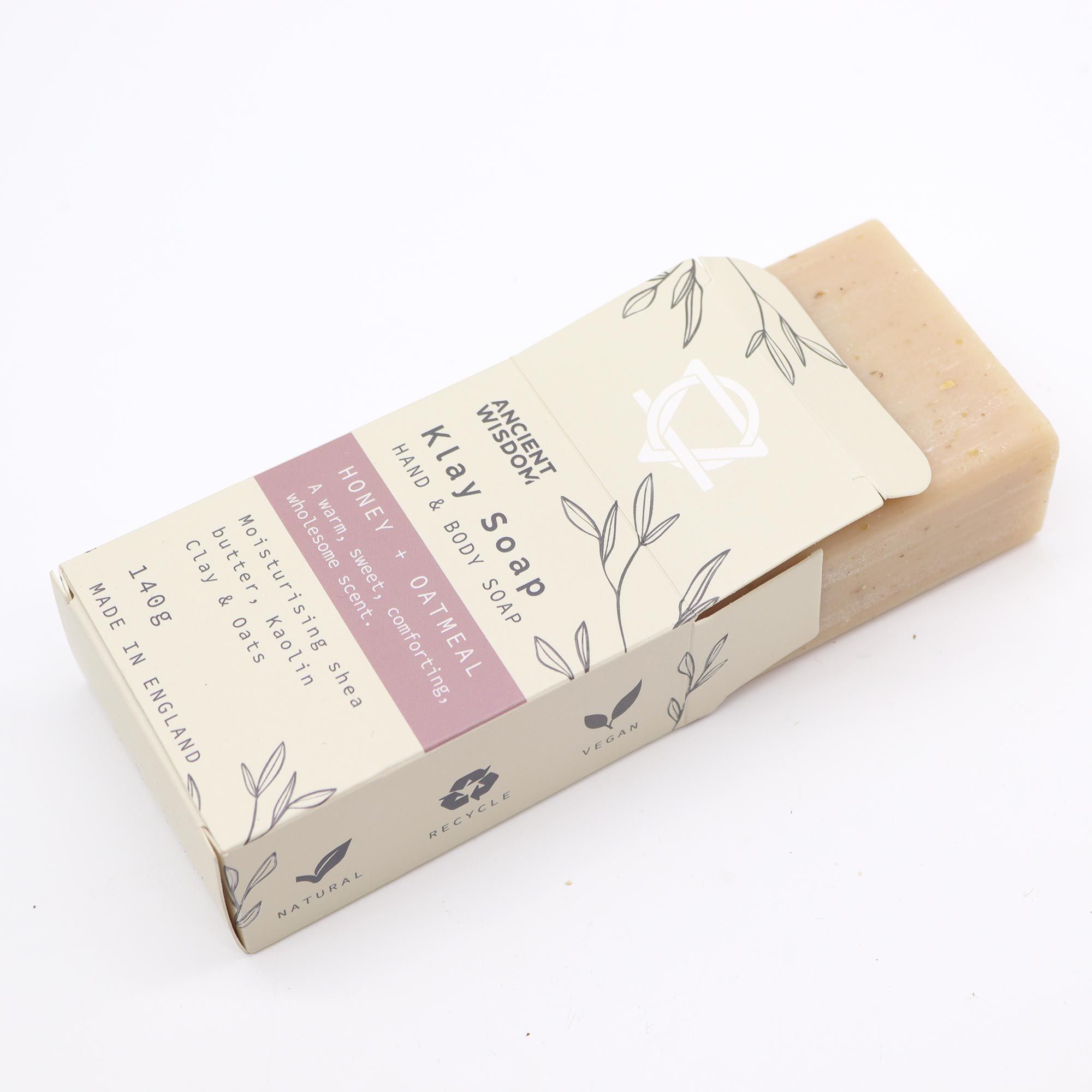 bG9jYWw6Ly9tZWRpYS8xUC80RS82MFIzMEMxRzZXVDM0RTFQL2Q3NzZjNGIyLmpwZWc.jpg Tonerde Seife Honig & Hafer Beige 145g – Milde Naturseife mit Kaolin und Hafer