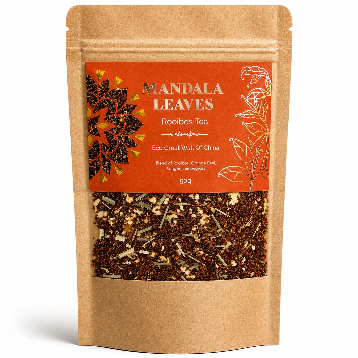 BIO Rooibos Tee Orange Ingwer 50 g