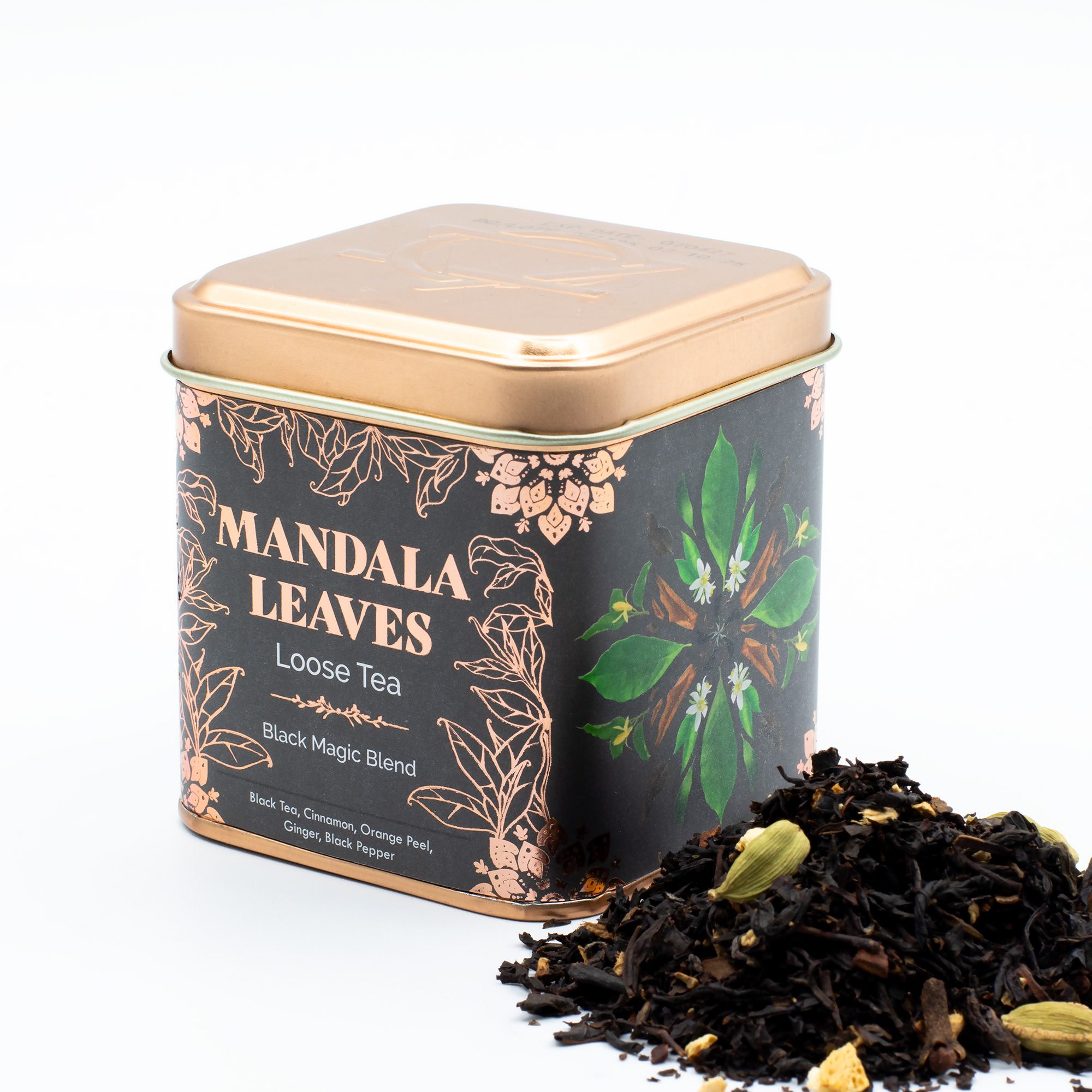 Schwarzer Gewürztee 50 g – Black Tea mit Zimt, Ingwer & Kardamom