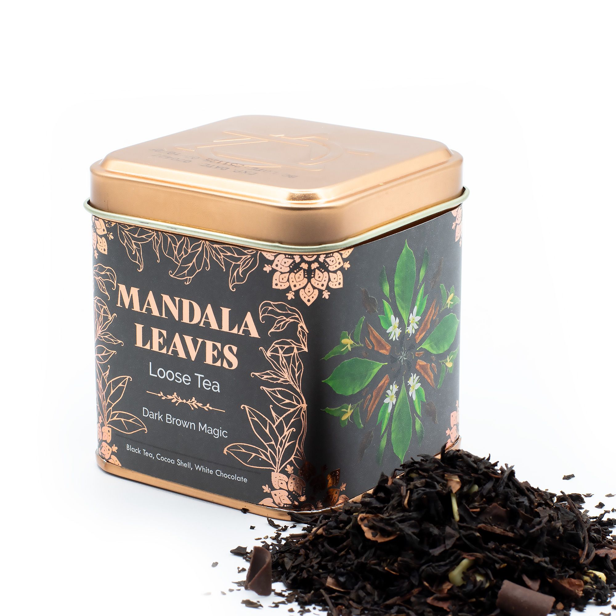 Bio Dark Brown Magic Schwarzer Tee 50 g – Schokolade, Kakao & Mandel
