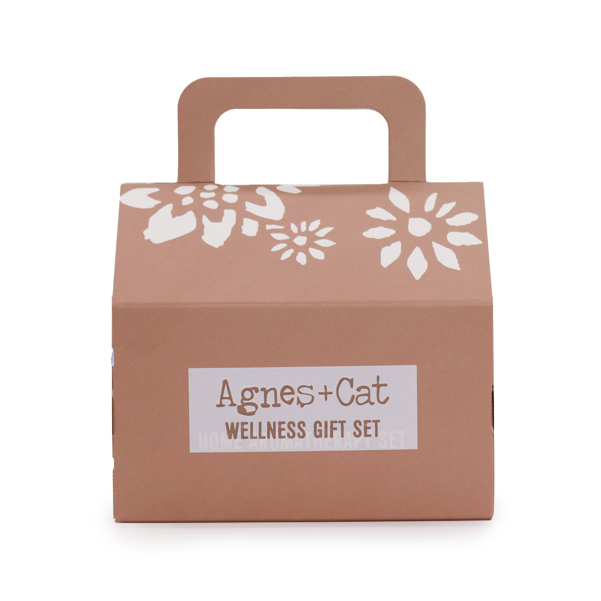 Agnes + Cat Wellness Geschenkset Moroccan Morning Braun – Spa Geschenkbox